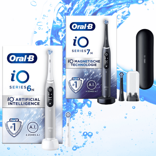 oral b io 6 vs io 7 naast elkaar